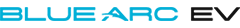 blue arc ev logo