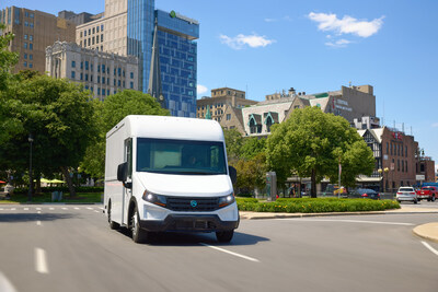 Blue Arc EV Class 4 truck features one of the industry’s first truly commercial-grade, purpose-built EV chassis.